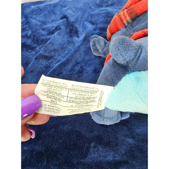 The Disney Store Stitch‎ With Frog Stuffed Plush Animal Toy - Picture 9 of 10